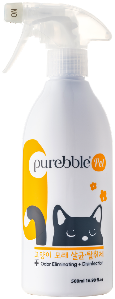 Purebble Pet 고양이 화장실 탈취제(500mL)