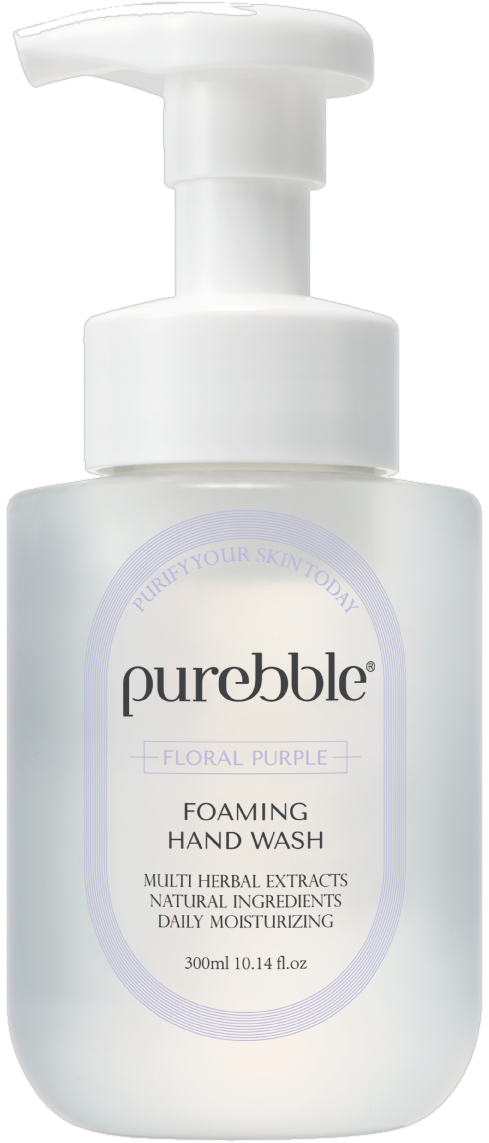 Purebble 플로럴 퍼플 포밍 핸드 워시
