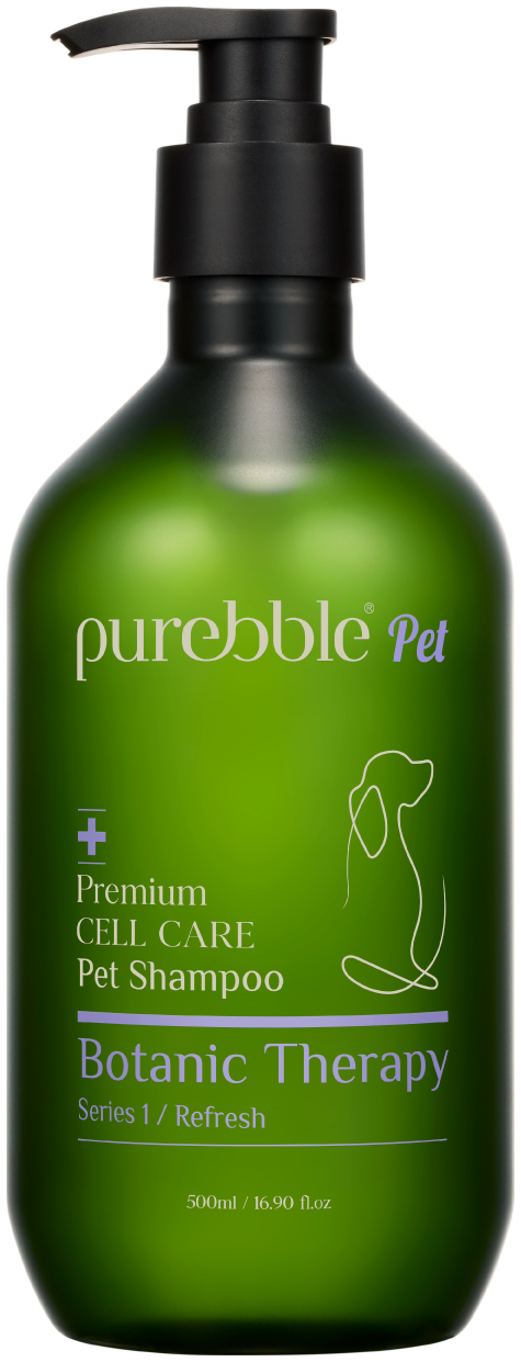 Purebble Pet 보태닉 테라피 샴푸 — 시리즈 1 리프레시(500mL)