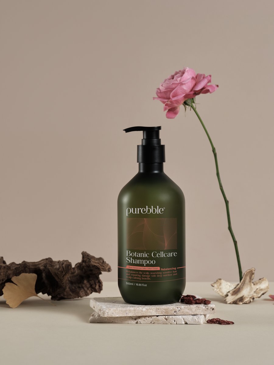 Purebble 보태닉 셀케어 샴푸 — 리밸런싱